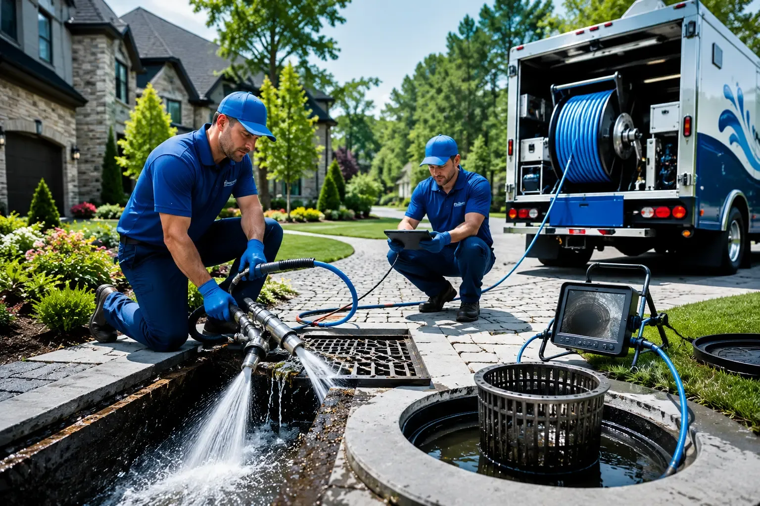 Local outdoor drain cleaning professionals in Portersville, PA